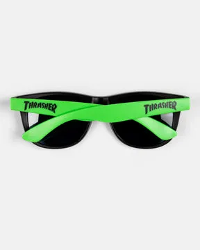 Thrasher neongrønne solbriller UV400