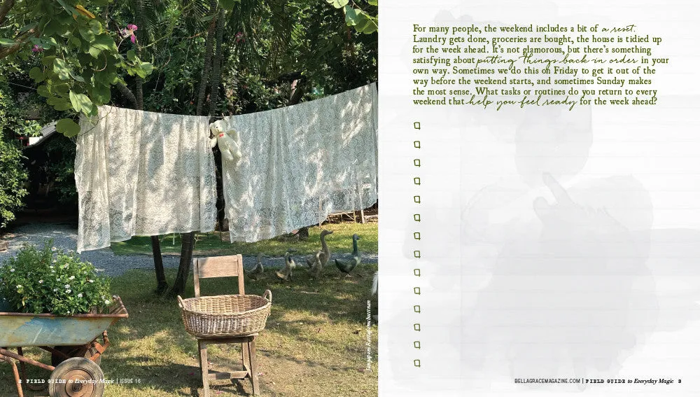 Stampington Field Guide Issue 16 arbeidsbok mindfulness