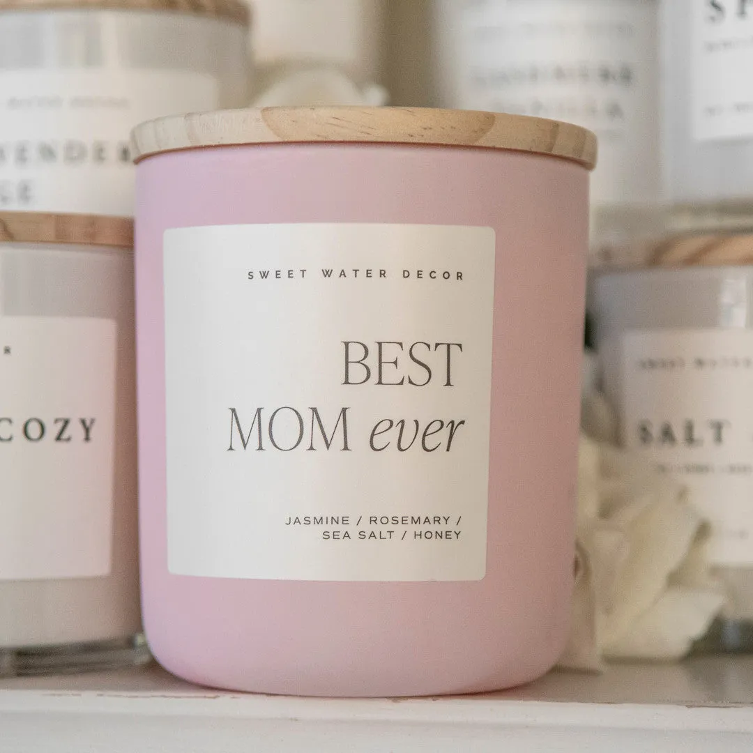 Sweet Water Decor Best Mom Ever duftlys 15 oz villblomst salt