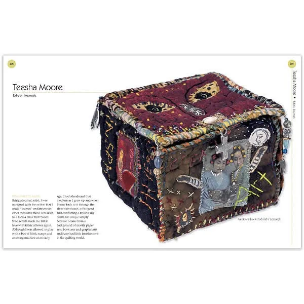Stampington Material Visions bok miniature quilts 144 sider