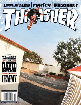 Thrasher november 2009 blad back issue Flip Sorry