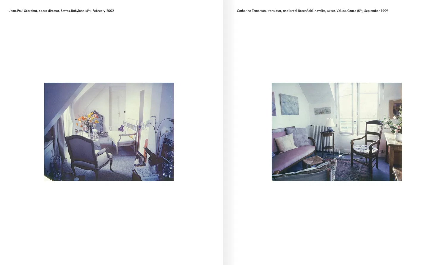 Apartamento Paris Living Rooms Dominique Nabokov bok – stuer