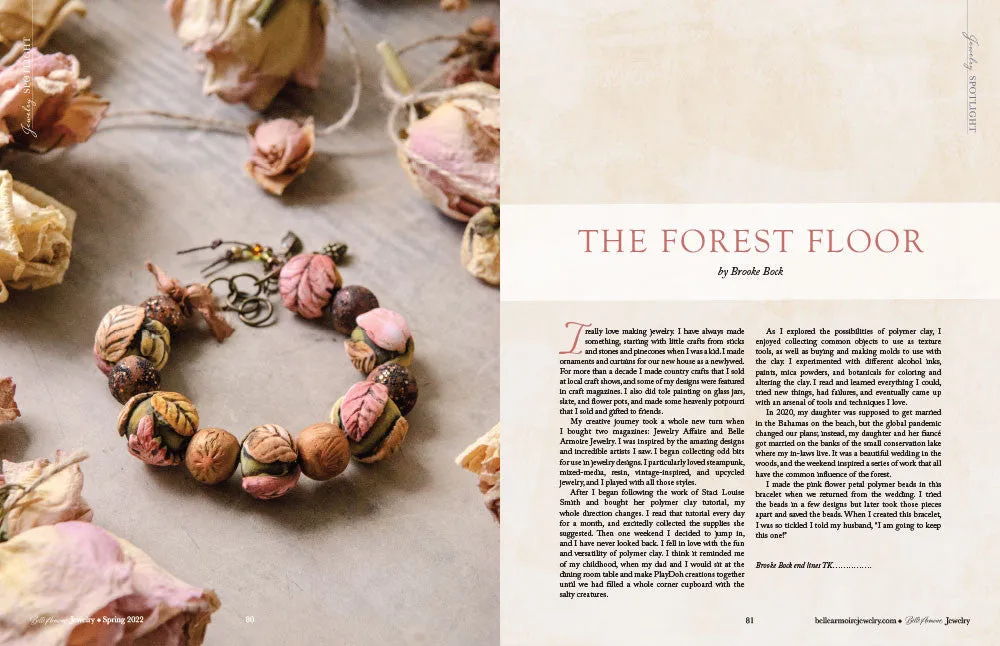 Stampington Belle Armoire Jewelry Spring 2022 blad PDF smykker