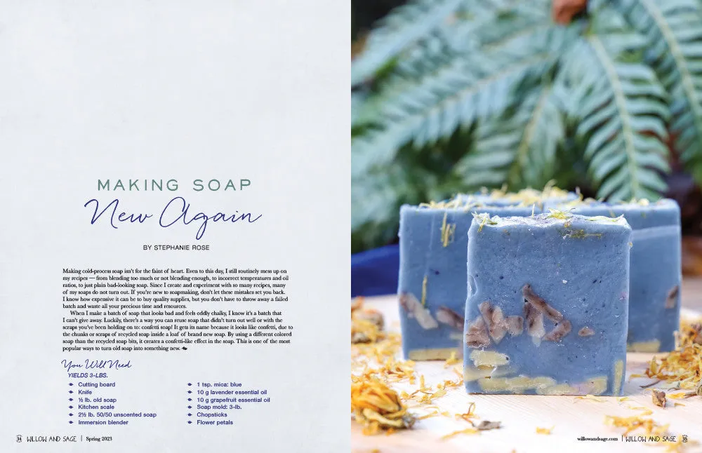 Stampington Willow and Sage Spring 2023 PDF-nedlasting pleie