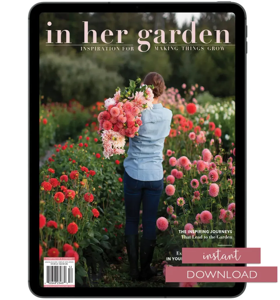Stampington In Her Garden Summer 2025 blad pdf