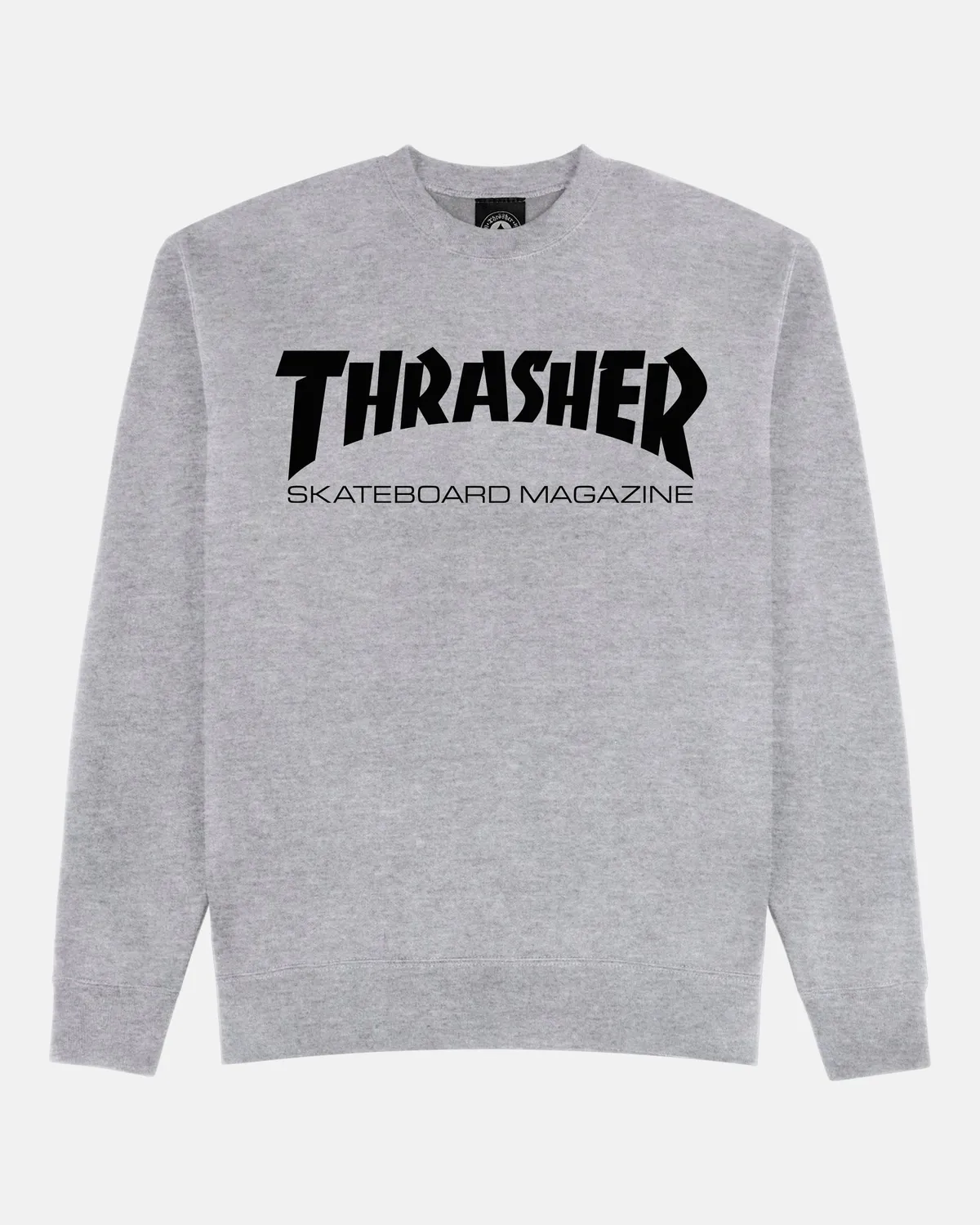 Thrasher Skate Mag crewneck genser grå bomull