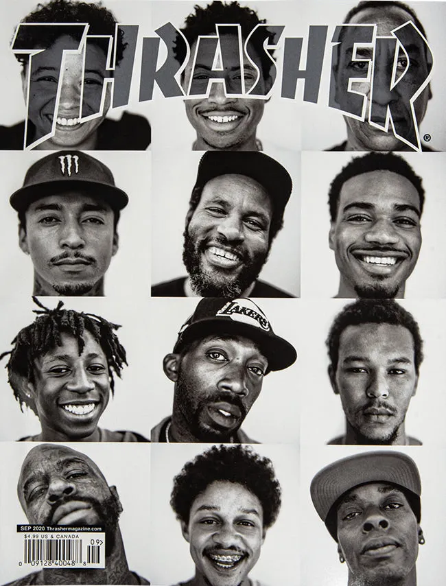 Thrasher Magazine september 2020 blad legendes