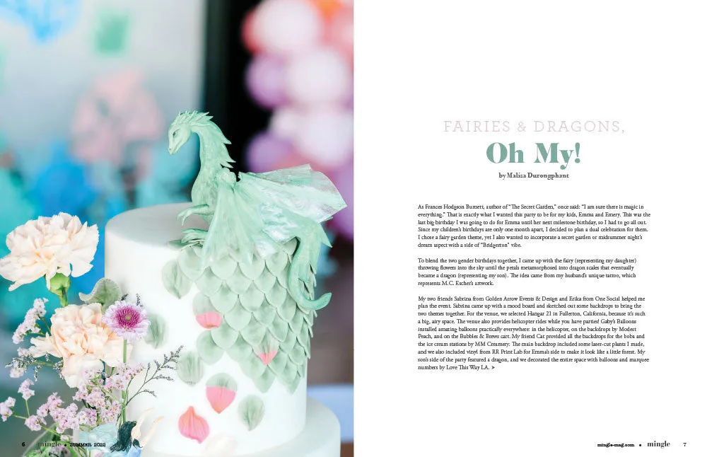 Stampington Mingle Winter 2023 e-blad PDF selskap fest