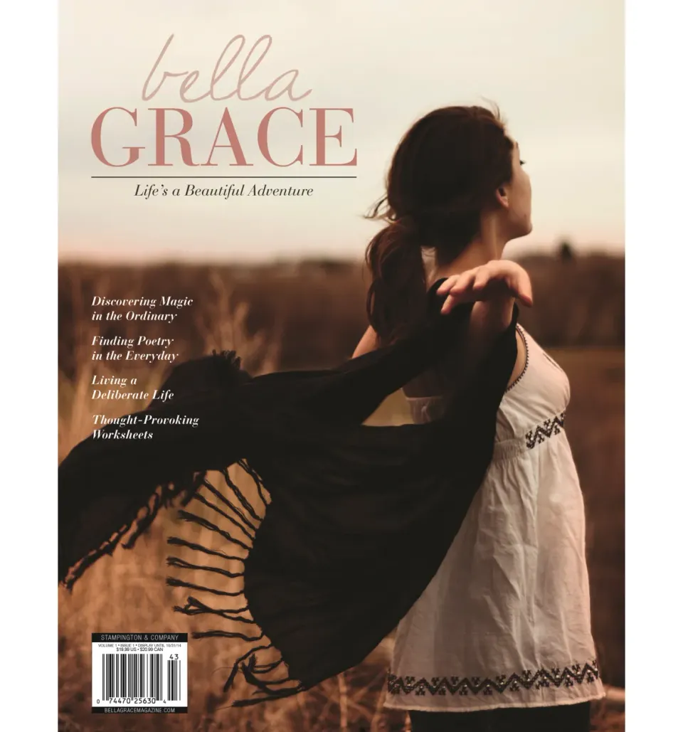 Stampington Bella Grace Issue 1 blad digital livsstil