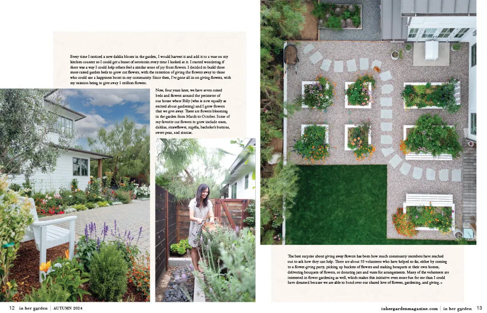 Stampington In Her Garden Autumn 2024 e-blad PDF hage