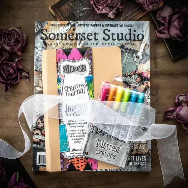 Stampington Somerset Studio Distressed Dylusions sett 3 deler