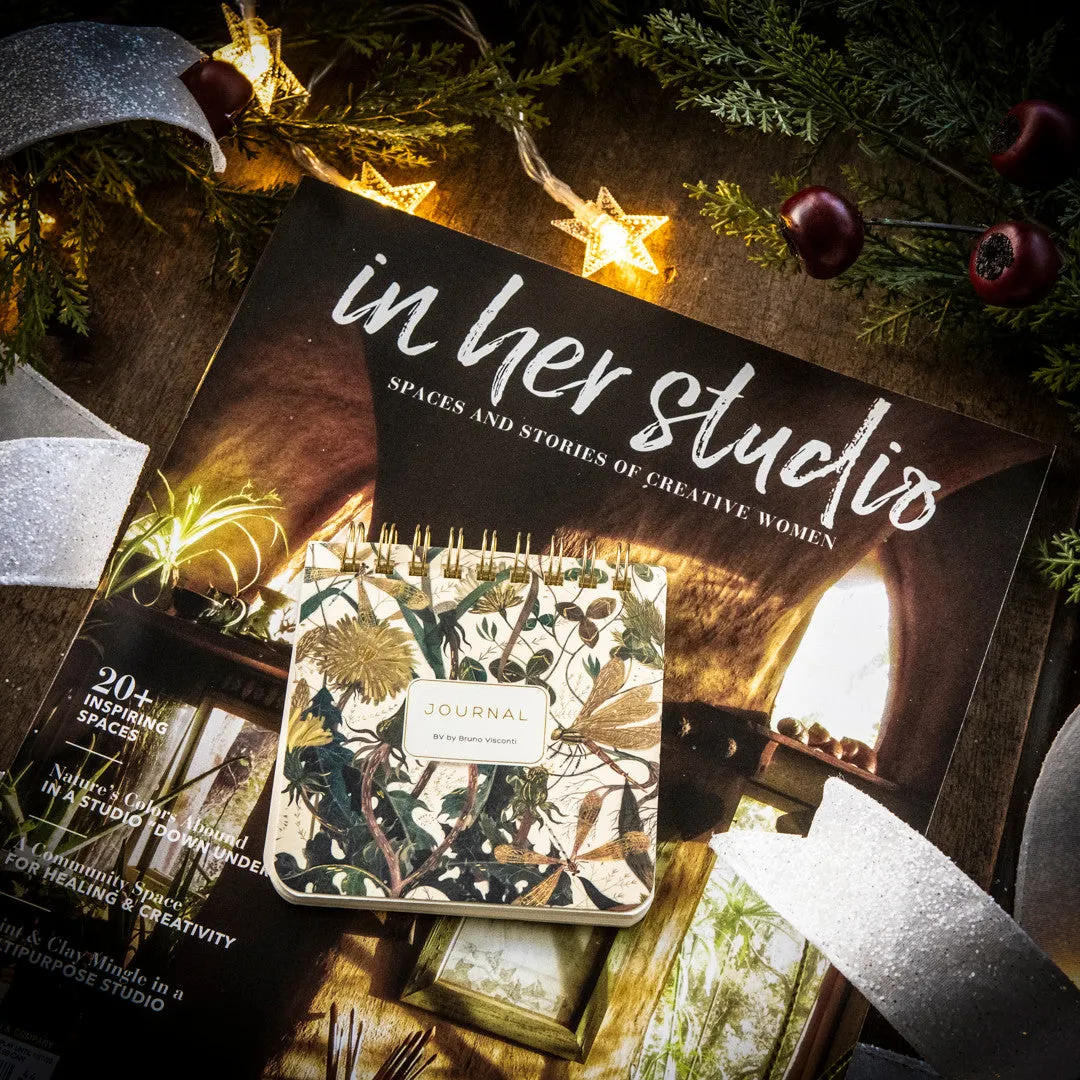 In Her Studio Winter 2025 gavepakke blad + journal