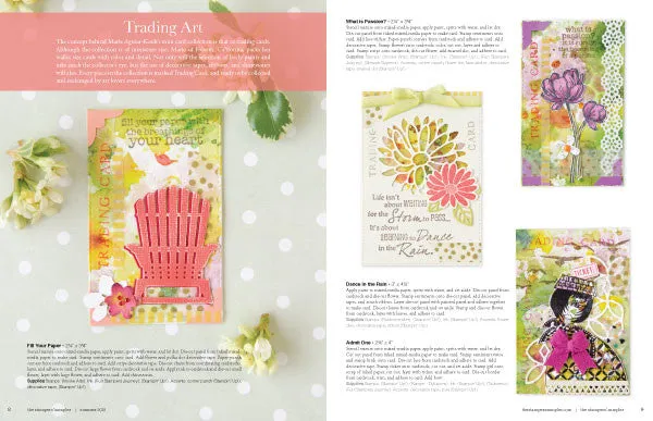 Stampington The Stampers Sampler Summer 2018 blad PDF stempling