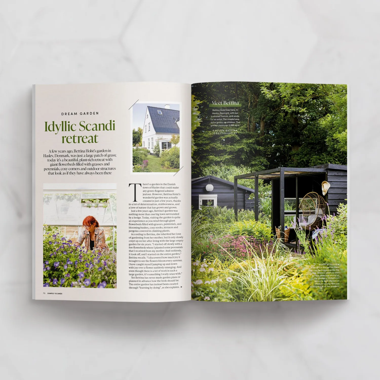 Simply Scandi Vol 18 Summer 2025 blad sommerhus
