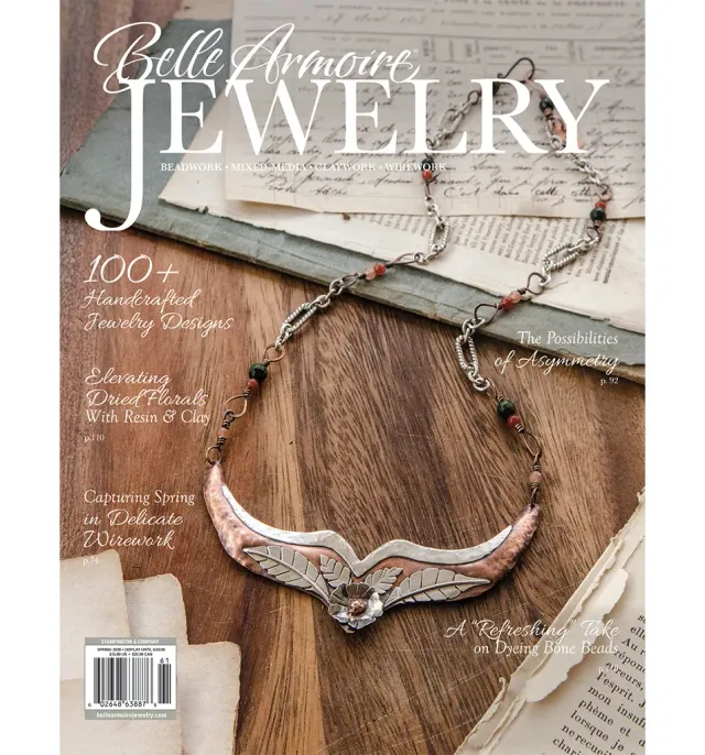 Stampington Belle Armoire Jewelry Spring 2026 blad smykkelaging
