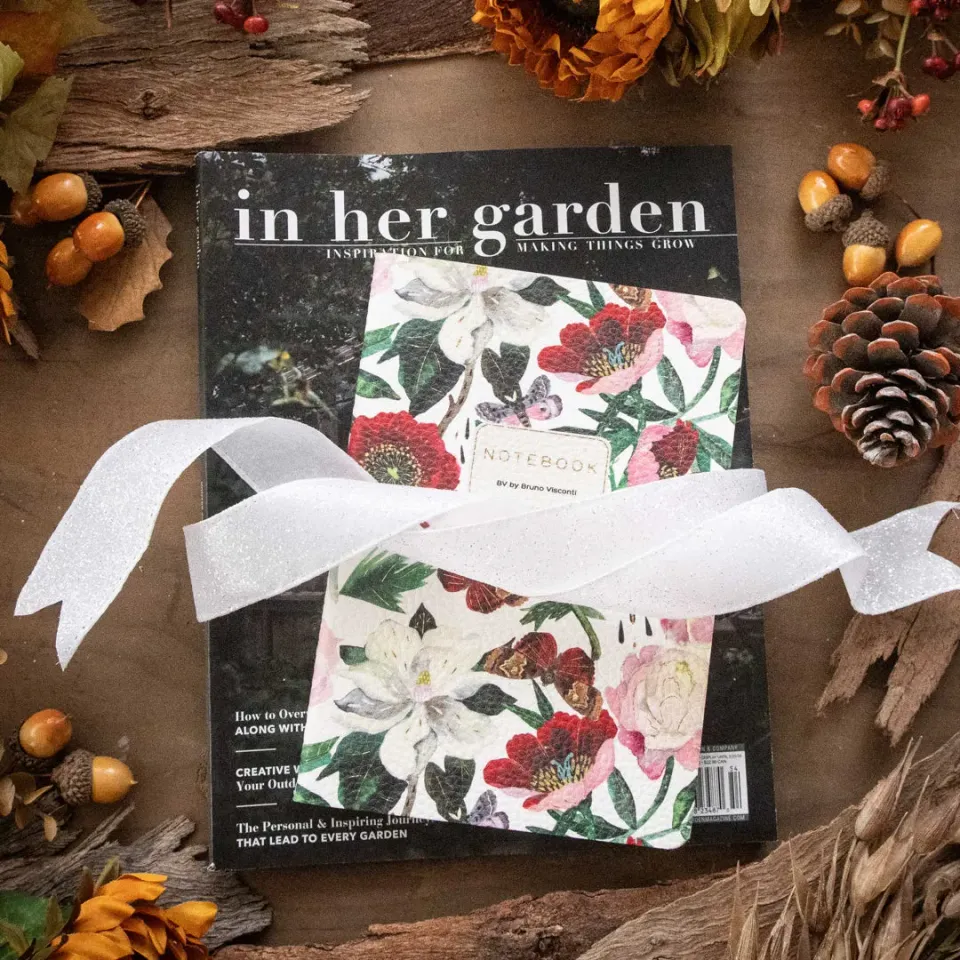 Stampington In Her Garden Secret Garden gavepakke blad notatbok