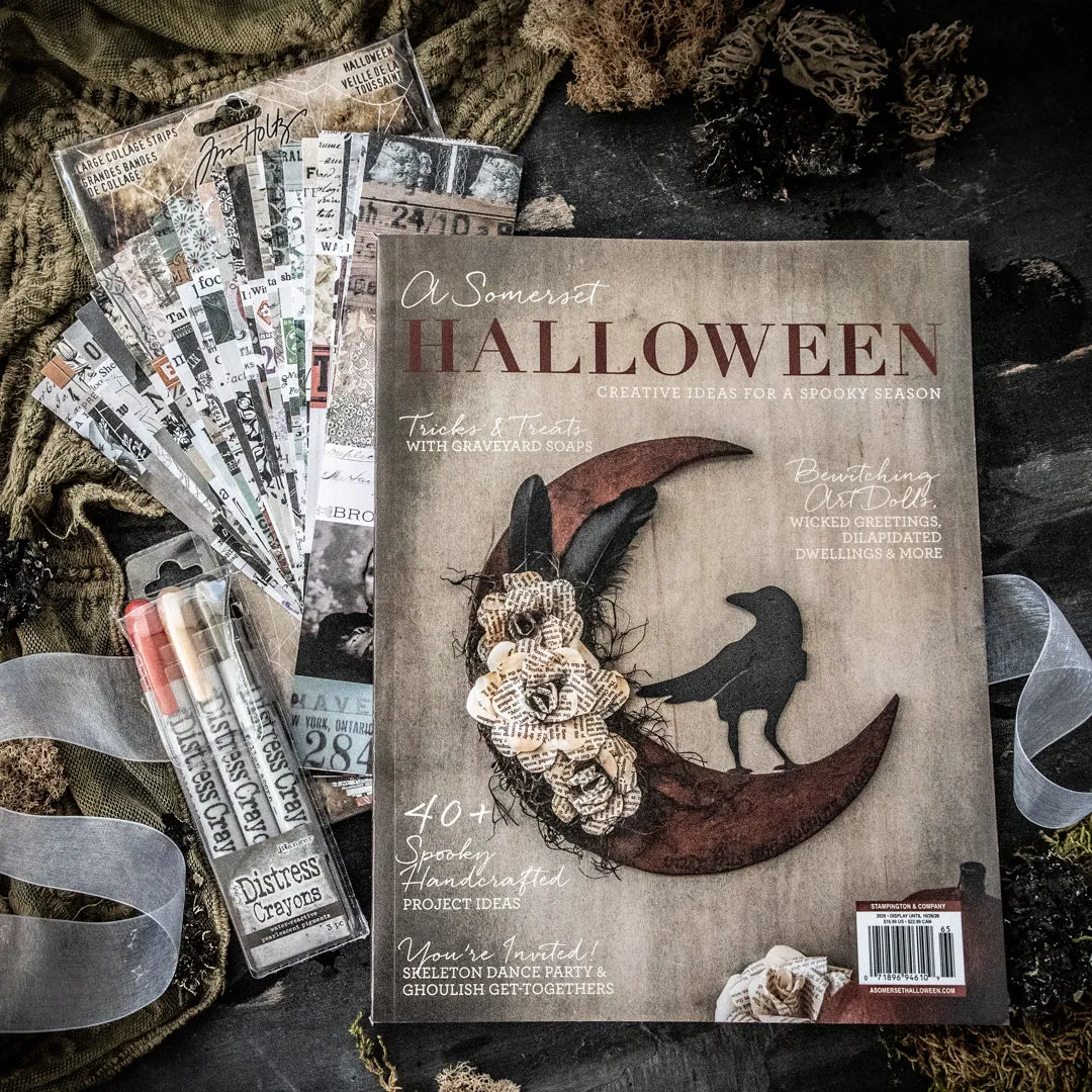 Somerset Halloween Vol. 2 collage-bundle med tilbehør