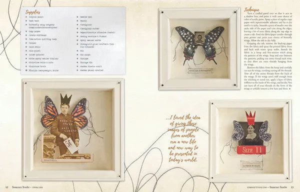 Stampington Somerset Studio Spring 2020 blad PDF nedlasting