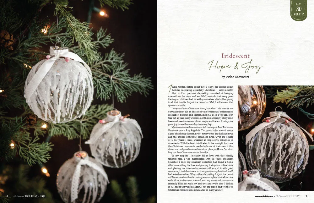 Stampington A Somerset Holiday Volume 15 blad digital jul