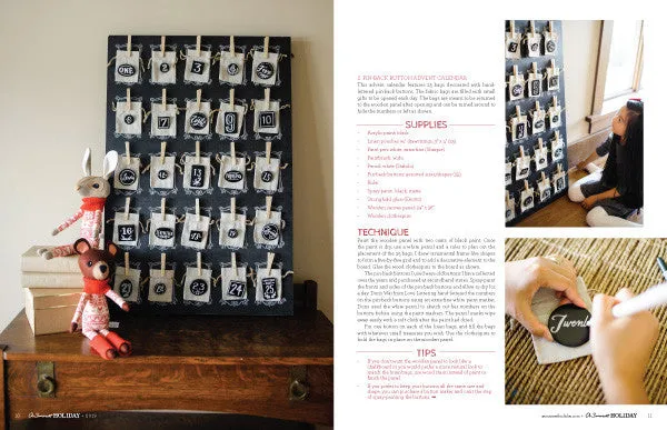 Stampington A Somerset Holiday 13 e-blad PDF-nedlasting jul