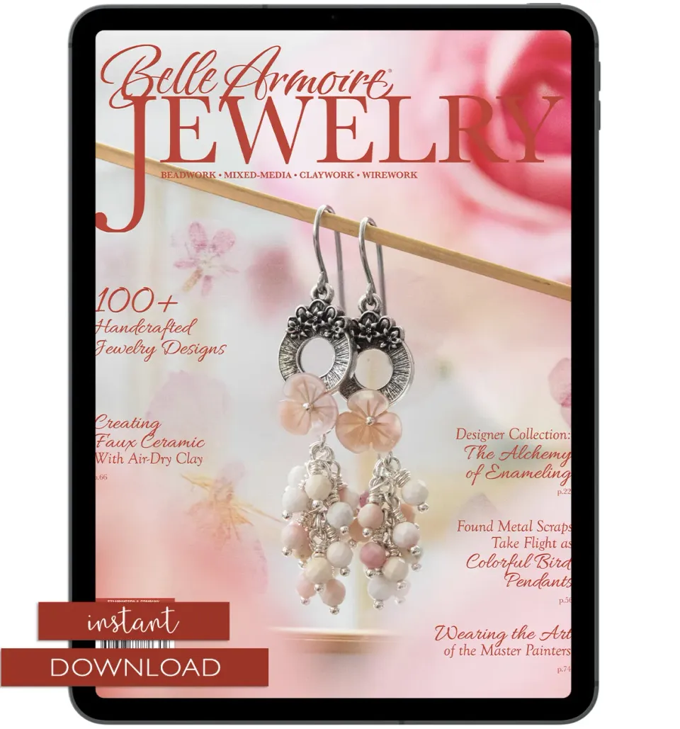 Stampington Belle Armoire Jewelry Autumn 2026 blad PDF smykker