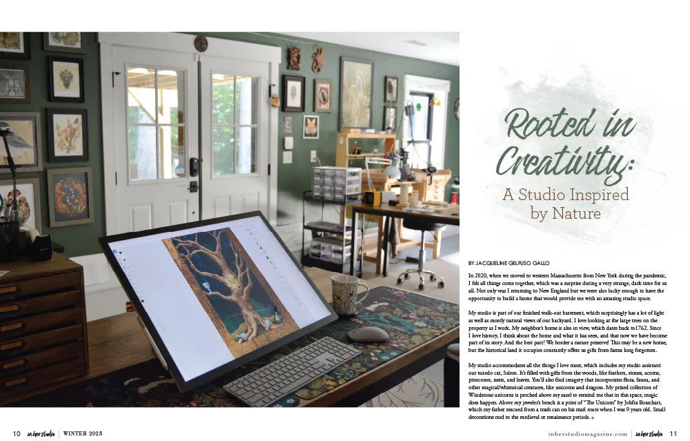 Stampington In Her Studio Winter 2025 bladet nedlasting 160 sider