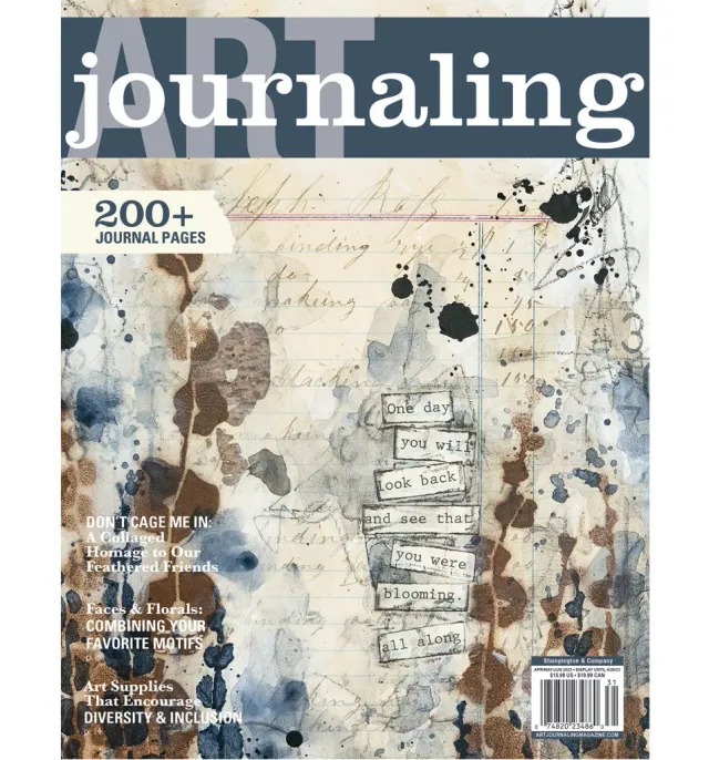 Stampington Art Journaling Spring 2023 blad 144 sider kreativ