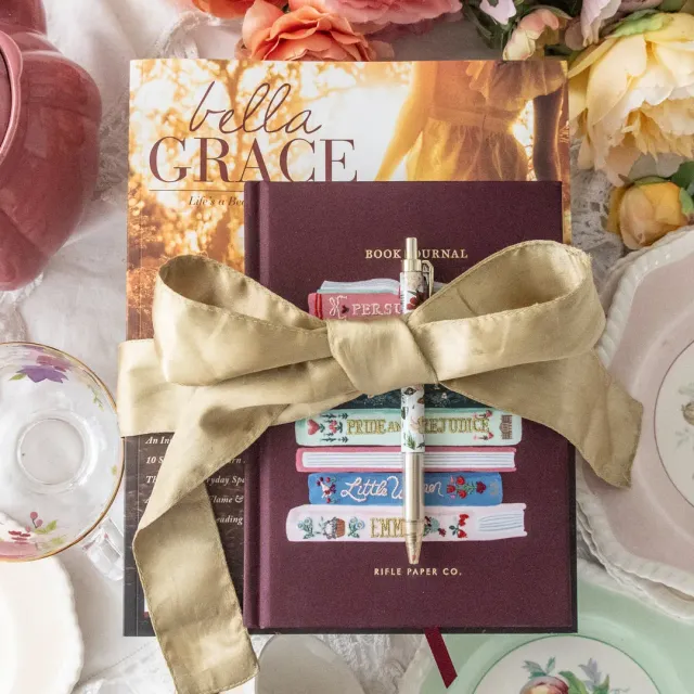 Stampington Bella Grace Ladies Night pakke blad journal penn