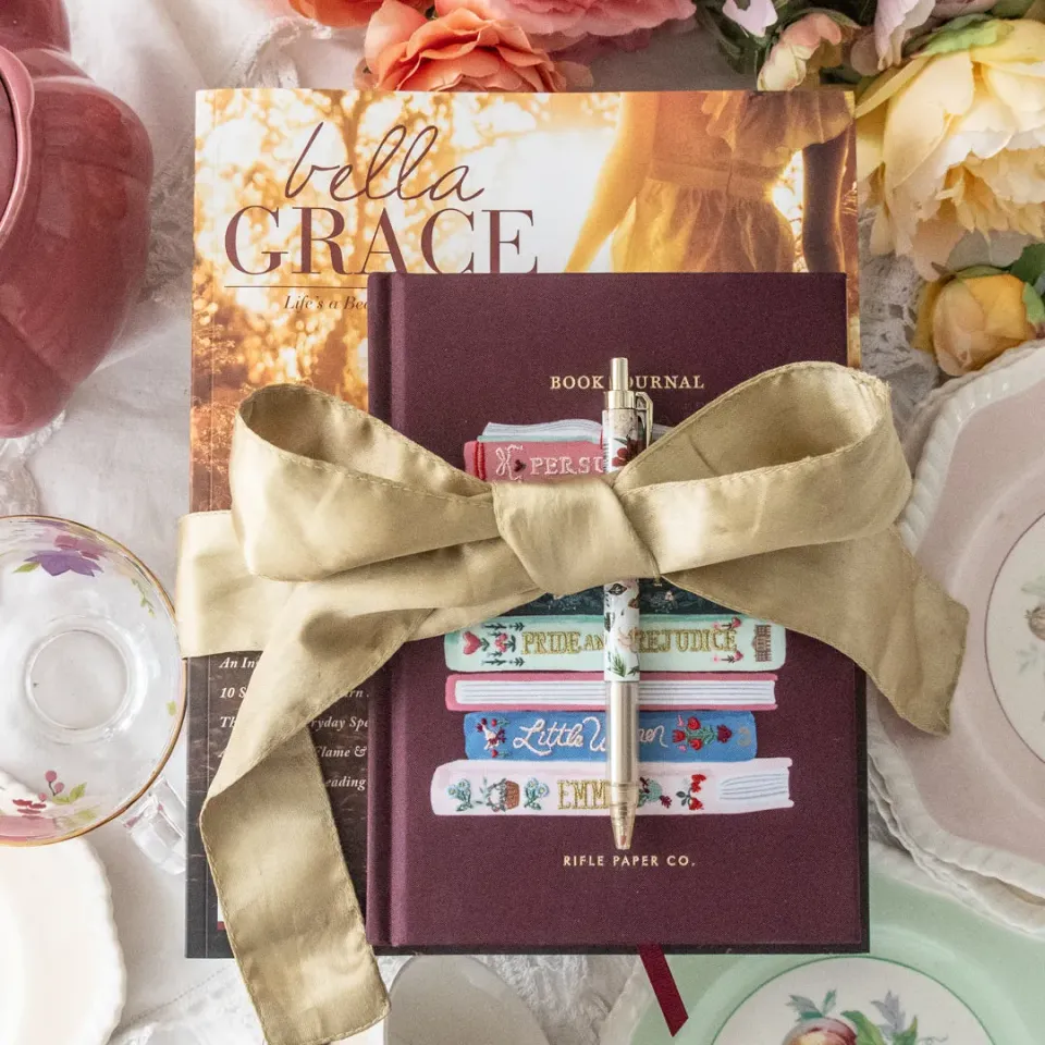 Stampington Bella Grace Ladies Night pakke blad journal penn