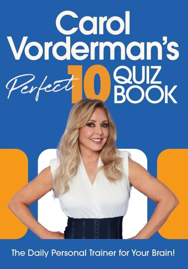 RadioTimes Carol Vordermans Perfect 10 Quiz Book quizbok