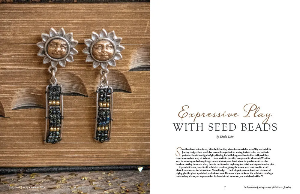 Stampington Belle Armoire Jewelry Autumn 2025 blad digital smykker