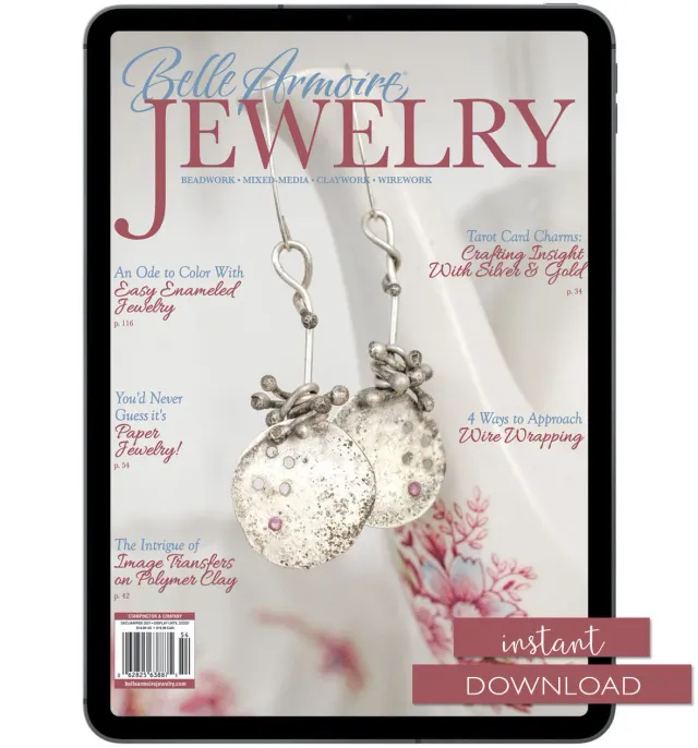 Stampington Belle Armoire Jewelry Winter 2021 blad PDF 144 sider