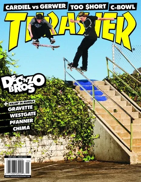 Thrasher Magazine mai 2009 blad samler