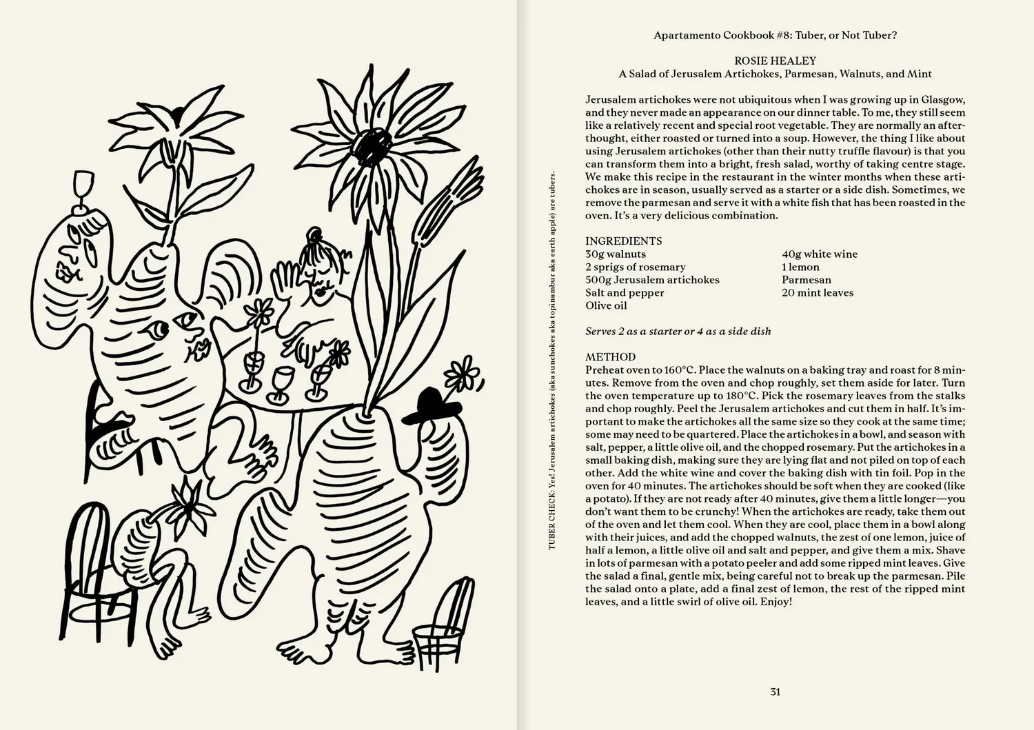 Apartamento Cookbook 8 Tuber kokebok potetutgave