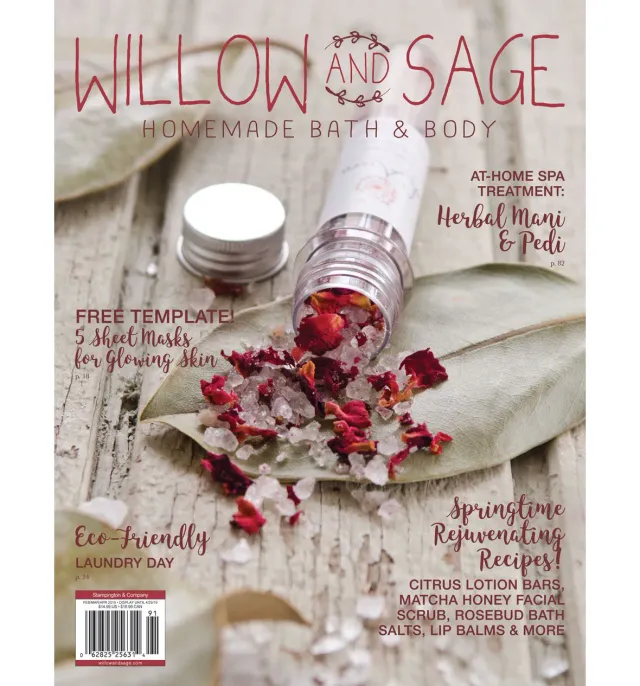 Stampington Willow and Sage Spring 2019 blad 144 sider egenpleie