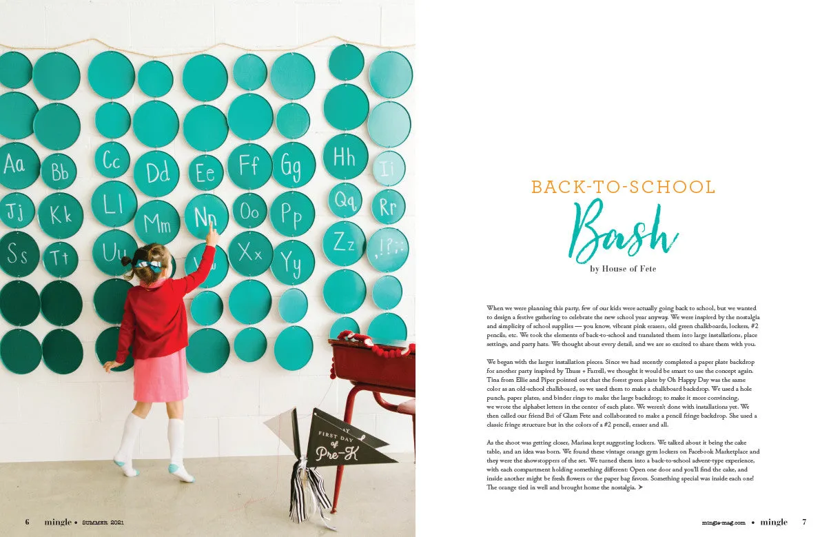 Stampington Mingle Summer 2021 blad PDF sommerfester