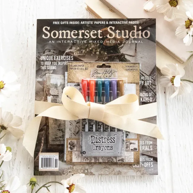 Stampington Somerset Studio Serendipity Bundle bladsett vår