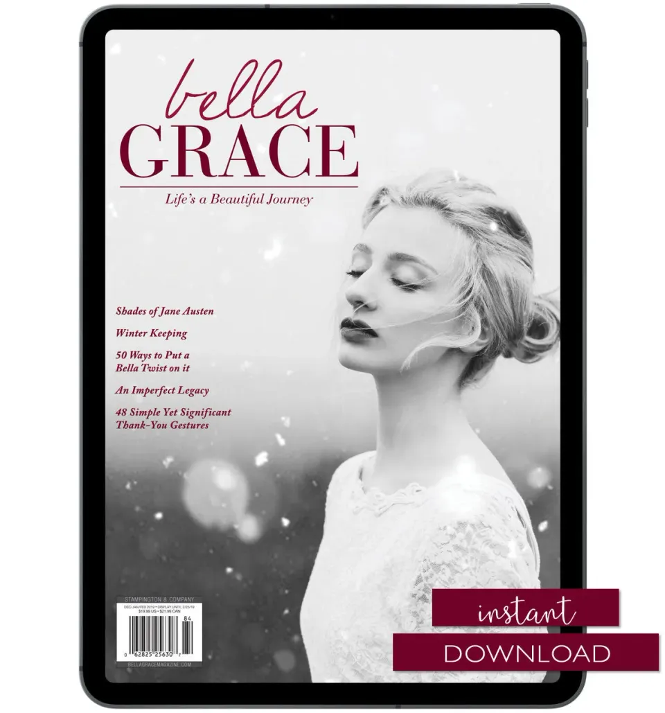Stampington Bella Grace Issue 18 blad PDF-nedlasting hverdagsglede