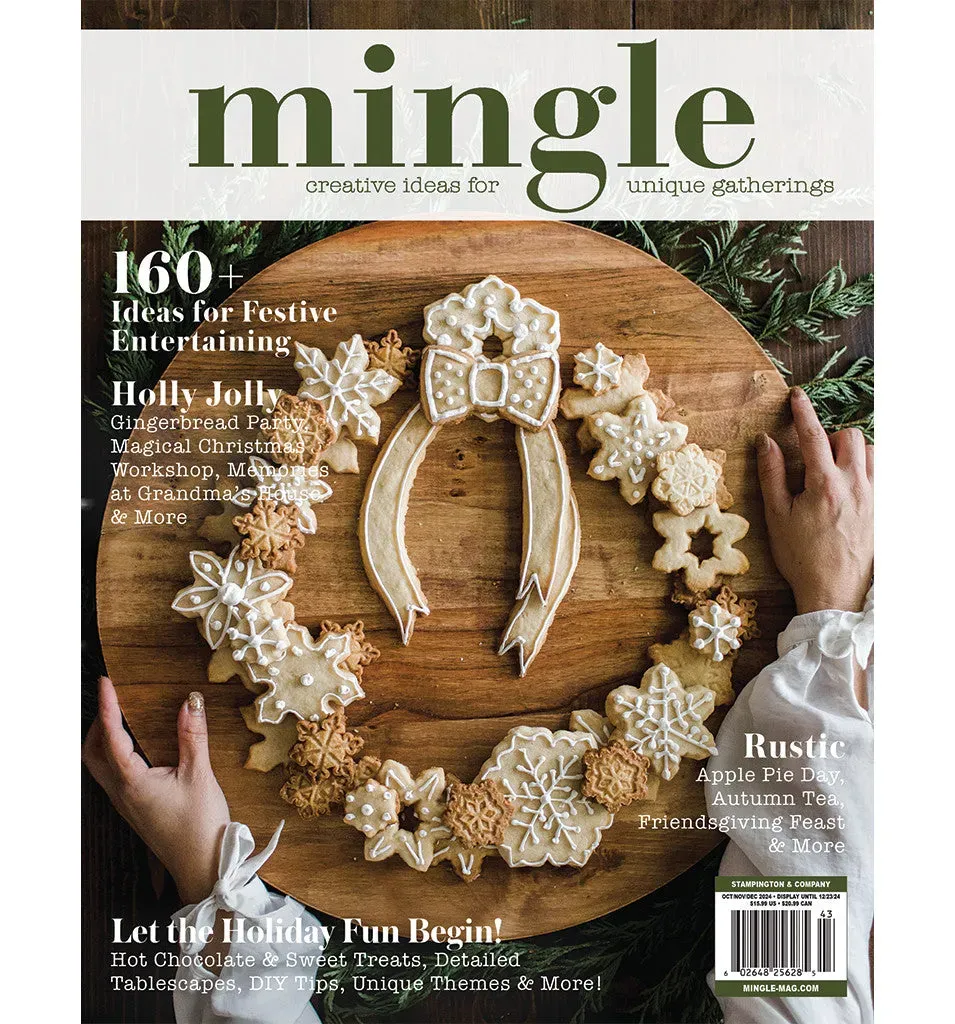 Stampington Mingle Autumn 2024 blad fest 144 sider
