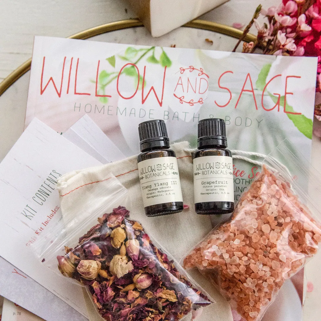 Stampington Willow and Sage Romance startsett såpe og pleie