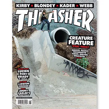 Thrasher Magazine juni 2017 bladet back issue