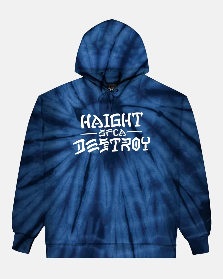 Thrasher Haight And Destroy Spider Navy hettegenser