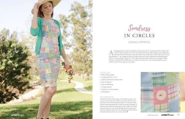 Stampington Altered Couture Summer 2018 blad PDF-nedlasting