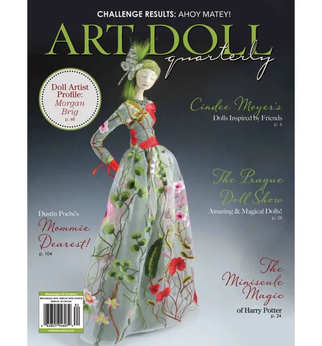 Stampington Art Doll Quarterly Summer 2018 bladet digital dukkekunst