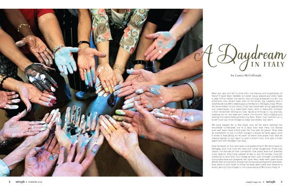 Stampington Mingle Summer 2016 blad festnummer