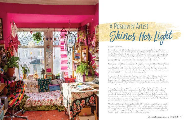 Stampington In Her Studio Spring 2020 blad vårnummer atelier