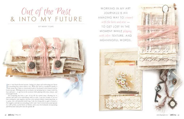 Stampington Art Journaling Winter 2016 blad PDF-nedlasting