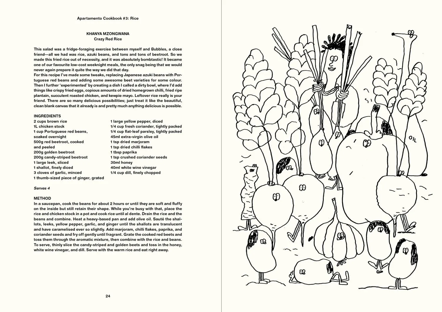 Apartamento Cookbook 3 kokebok Rice