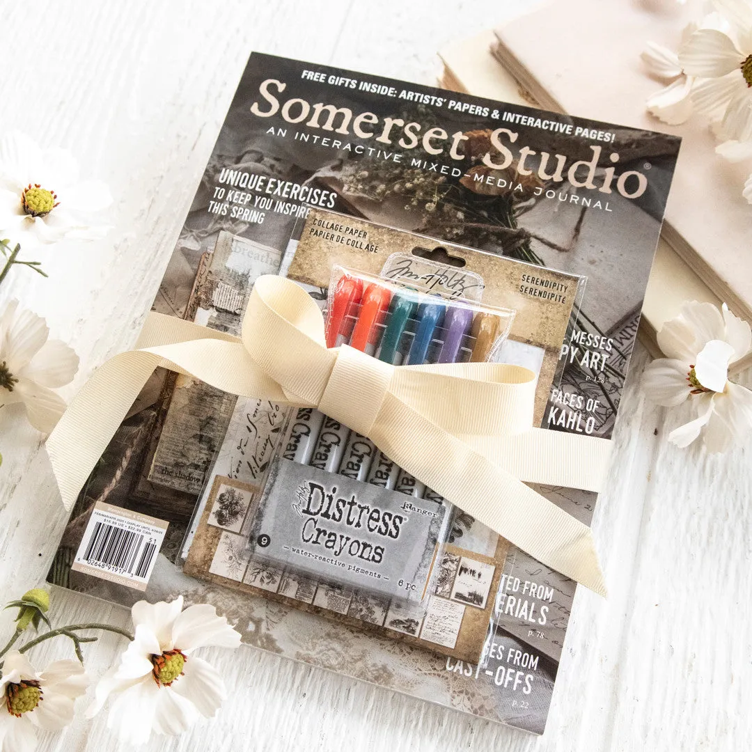 Stampington Somerset Studio Serendipity Bundle bladsett vår