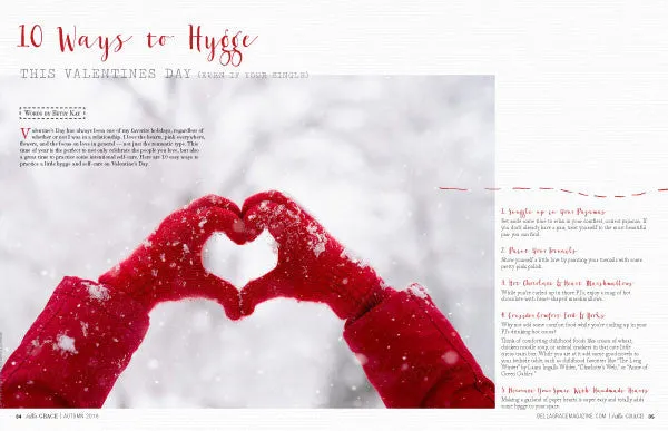 Stampington The Cozy Issue Volume 1 blad digital hyggeutgave